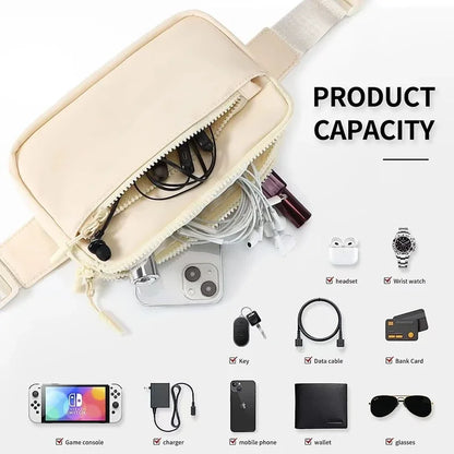 2026 Fashion Yoga Fanny Pack Sports Waist Bag Yoga Mobile Bag Portable Bag Unisex Fitness Running Women's Gift