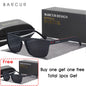Polarized TR-90 Unisex Sunglasses - Lightweight Fishing & Travel Eyewear, UV400 (Lens 62mm / 2.44in)