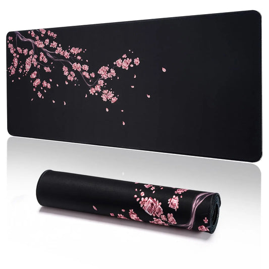 Extended Large Mouse Pad for Desk & Gaming — Stitched Edges, Non-Slip Rubber Base | Sizes 60×30–90×40 cm (23.7×11.8–35.4×15.8 in)