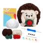 KRABALL Crochet Animal Kit for Beginners With Video Tutorial Cotton Knitting Yarn Thread Needles Hook Knit Tool Set DIY Craft