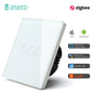 Smart Zigbee Touch Light Switch – 1/2/3-Gang 1-Way | Tuya/Smart Life Compatible, Google Home & Alexa