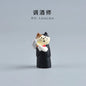 1pc Miniatures Resin Cute Cat Home Handicraft Desktop Ornaments Micro Landscape Scene Decoration Photography Props Figurines