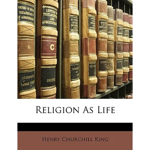 Religion as Life - Paperback