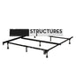 Heavy Duty 7-Leg Metal Bed Frame - Fits Sizes Twin, Full, & Queen