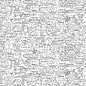 White Scientific Formulas Cotton 44"/45" Fabric Per Yard