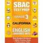 Sbac Test Prep Grade 3 California English Language Arts: 2 Smarter Balanced Practice Tests and Workbook, Caaspp Test Grade 3, Practice Tests Californi - Paperback