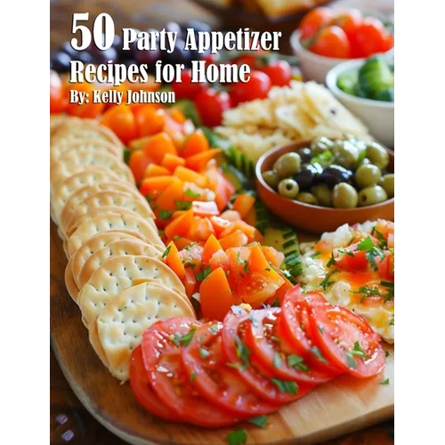 50 Party Appetizer Recipes for Home - Paperback