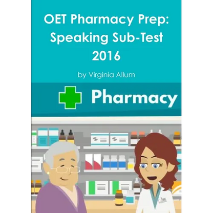 OET Pharmacy Prep: Speaking Sub-Test - Paperback