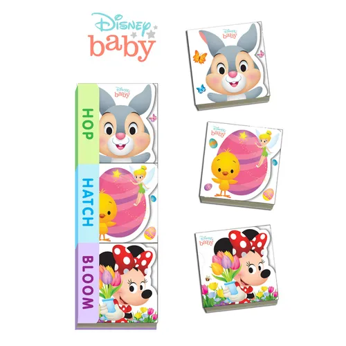 Disney Baby: Hop, Hatch, Bloom - Board Book