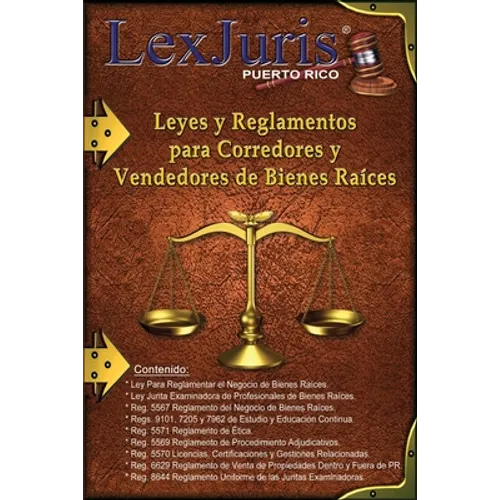 Leyes y Reglamentos para Corredores y Vendedores de Bienes Raíces. - Paperback