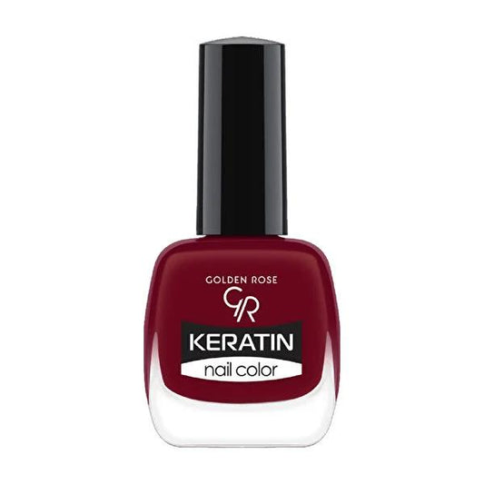 Golden Rose Keratin Nail Polish - Vibrant, Long-Lasting Color with Nourishing Keratin Benefits