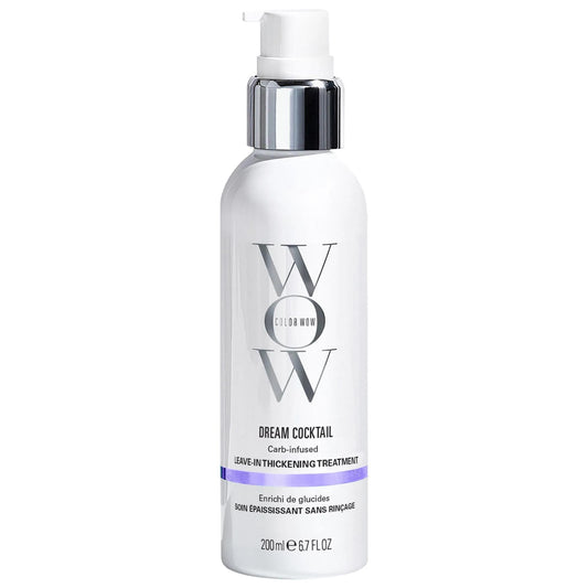 Dream Cocktail Leave-In Hair Thickening Treatment - Carb-Infused, Heat Protectant, Vegan & Cruelty-Free for Fine Hair