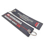 Motorcycle Brand Embroidered Keychain