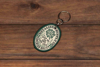 METALIZE™ Vintage Motorcycle Handmade Embroidered Keychain