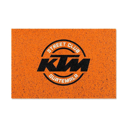 VIOLENCE BEAR™ Motorcycle Racing-Themed Custom Floor Mat
