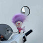 Crazy Mermaid Princess Rearview Mirror Doll