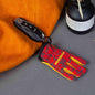 FEISHDEK™ Vintage Handcrafted Leather Motorcycle Glove Keychain