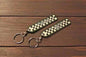 METALIZE™ Vintage Motorcycle Handmade Embroidered Keychain