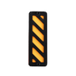 Motorcycle Glow-in-the-Dark 3D Warning Sticker