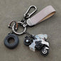 Suzuki Alloy Motorcycle Keychain