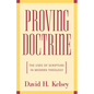 Proving Doctrine - Paperback