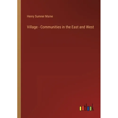 Village - Communities in the East and West - Paperback