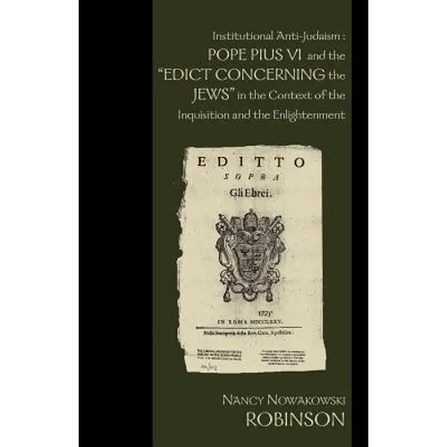 Institutional Anti-Judaism - Paperback
