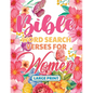 Bible Word Search Large Print Verses for Women - Paperback