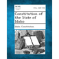 Constitution of the State of Idaho - Paperback