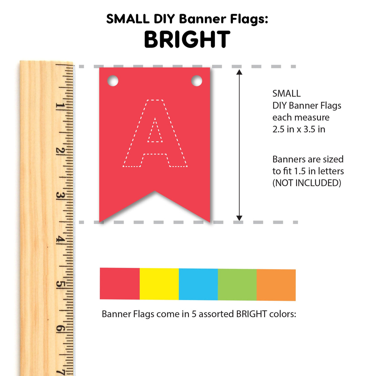 Small DIY Banner Flags
