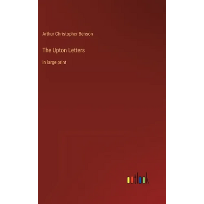 The Upton Letters: in large print - Hardcover