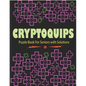 Cryptoquips Puzzle Book For Seniors with Solutions: Cryptograms Puzzle Word Game Book - Paperback