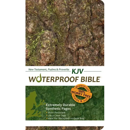 Waterproof New Testament with Psalms and Proverbs-KJV - Paperback