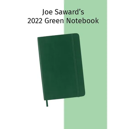 Joe Saward's 2022 Green Notebook - Paperback