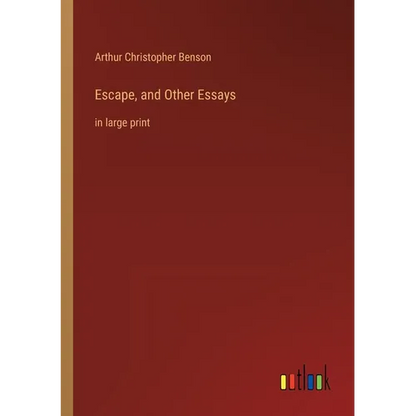 Escape, and Other Essays: in large print - Paperback