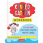 Kindergarten Workbook: 150 Blank Writing Paper with Lines - Paperback
