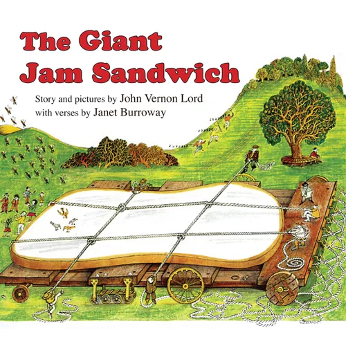 The Giant Jam Sandwich Board Book Board Book - Board Book