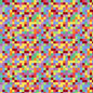 Pixel Camo Multi Cotton 44"/45" Fabric Per Yard