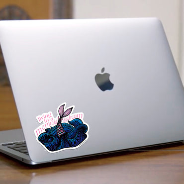 Body Candy Living in a Mermaid Daydream Sticker