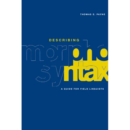 Describing Morphosyntax - Paperback