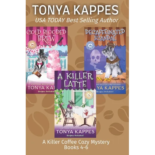 A Killer Coffee Mystery Series Books 4-6 - Paperback