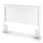 Full / Queen size Headboard in White Finish