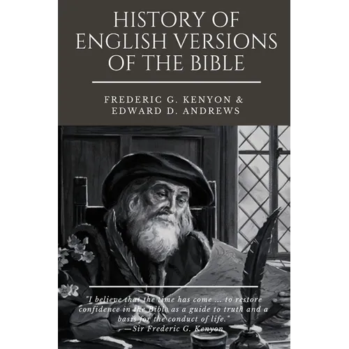 History of English Versions of the Bible - Paperback