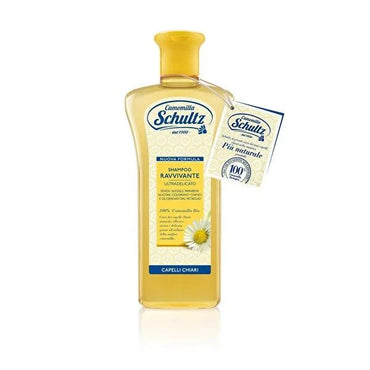 Schultz Organic Chamomile Revitalizing Shampoo for Light & Blonde Hair - Paraben-Free, Silicone-Free, Dermatologically Tested