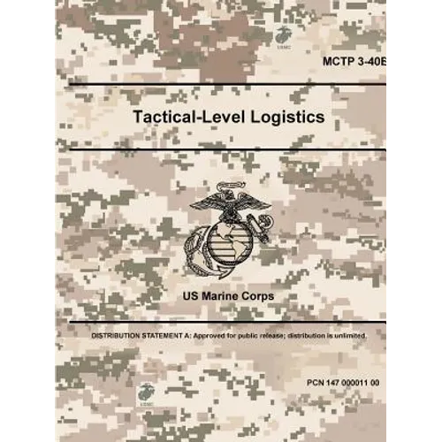 Tactical-Level Logistics - MCTP 3-40B - Paperback