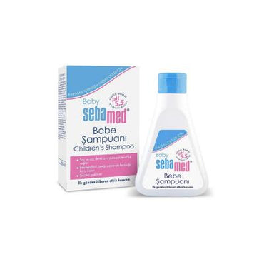 Sebamed Baby Shampoo 250ml - Gentle, pH Balanced for Sensitive Skin, Hypoallergenic