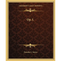Op. I. - Paperback