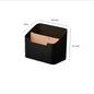 Multi-Function Remote & Cosmetic Organizer Box – TV/AC Remote, Tissue Holder, Desktop Storage (5.63 x 3.62 x 4.72 in / 14.3 x 9.2 x 12 cm)