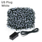 24V Outdoor LED Fairy String Lights – 10m/20m/30m/50m/100m (33ft/66ft/98ft/164ft/328ft) Warm White/White/Multicolor, IP65 Waterproof, 8 Modes