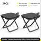 Portable Ultralight Folding Camping Stool, Compact Travel & Fishing Seat for Picnic and Beach